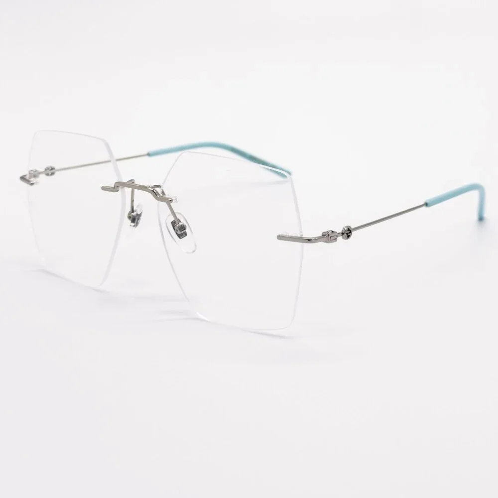 NEW GG0683O 002 GUCCI SQUARE SILVER WOMEN EYEGLASSES GUCCI